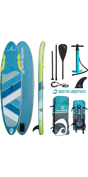2026 Spinera Sun Light iSUP ULT 11'0 Package SP-SUP-SUNL-110 - Blue / Yellow